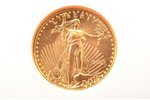 5 dolāri, 2001 g., zelts, ASV, MS 69...