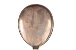 serving spoon, silver, 826 standard, 64.20 g, 20.8 cm, 1950, Denmark...