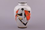vase, Dance, Art-Deco, porcelain, Burtnieks manufactory, sketch by Sigismunds Vidbergs, Riga (Latvia...
