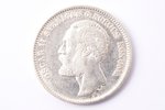 2 кроны, 1878 г., A, L, B, E, серебро, Швеция, 14.81 г, Ø 31.1 мм, XF...