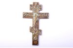 cross, The Crucifixion of Christ, copper alloy, Russia, the 2nd half of the 19th cent., 11.3 x 6.6 x...