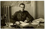 photography, Latvian army, office worker, Latvia, 20-30ties of 20th cent., 13,6x8,6 cm...