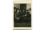 photography, Latvian army, soldiers in the barracks, Latvia, 20-30ties of 20th cent., 14x9 cm...