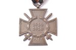 медаль, Крест Гинденбурга, Германия, 1918 г., 42.7 x 38 мм...