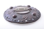сакта, с знаками угунскрустс, медь, размер изделия Ø 12 см, 2-я половина 20-го века, Латвия...
