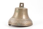 bell, Valday, bronze, h 12.3 cm, weight 882.50 g., Russia, 1861...