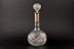 carafe, silver, 800 standard, h 31 cm, J. Knewitz, Mainz, Germany, defect on the neck...