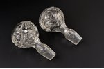 2 carafes, silver, 800 standart, J. Knewitz, Mainz, Germany, h 31 cm...