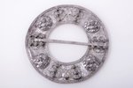 sakta, silver, 286.20 g., the item's dimensions Ø 17.2 cm, 1808, Latvia...