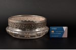candy-bowl, silver, 950 standard, Ø 19, h 8.1 cm, France...
