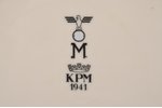 šķīvis, Trešais reihs, KPM, Ø 24.9 cm, Vācija, 1941 g....