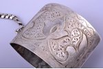 glasses case, silver, 875 standard, total weight of item 125.20, engraving, 17 x 4.6 x 2.8 cm, Russi...