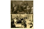фотография, 2 шт., кабинет зубного врача, Латвия, 20-30е годы 20-го века, 13,3x8 см...
