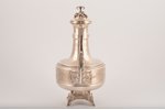 coffeepot, silver, 950 standard, 621.40 g, engraving, h 23.9 cm, France...