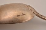set of soup spoons, silver, 6 pcs, 84 standard, 549.9 g, 21.8 cm, Ivan Khlebnikov factory, 1908-1917...