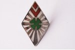badge, Mazpulki (Latvian agriculture youth organization), Latvia, 20-30ies of 20th cent., 29.9 x 19...