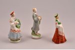 figurine, Trio in folk costumes, porcelain, Riga (Latvia), USSR, Riga porcelain factory, molder - Ai...