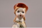 figurine, Folk dance, porcelain, Riga (Latvia), USSR, Riga porcelain factory, molder - Leja Novozene...