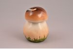 figurine, A Salt-cellar "A Mushroom", porcelain, Riga (Latvia), M.S. Kuznetsov manufactory, the 30ti...