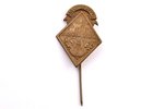badge, 2nd Song Festival in Jaunpils Municipality, Latvia, 20-30ies of 20th cent....