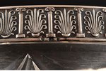 augļu trauks, sudrabs, 84 prove, kristāls, Ø 24 cm, h 13.8 cm, 1908-1917 g., Sanktpēterburga, Krievi...
