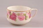 small cup, porcelain, Gardner porcelain factory, Russia, the 2nd half of the 19th cent., h 4.2 cm...