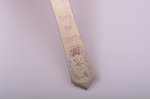 vēstuļu nazis, Tula, par piemiņu, metāls, Krievijas impērija, 19. un 20. gadsimtu robeža, 24.1 cm...