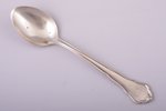 set of 12 coffee spoons, silver, 800 standart, 110.95 g, Germany, 10.1 cm...