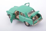 car model, Moskvitch 403 Nr. A7, the first sample luggage carrier, metal, USSR...