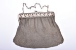 театральная сумочка, серебро, 306.65 г, кольчужное плетение, 18 x 21.5 см...
