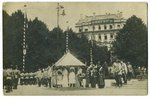 photography, Riga, Tsar Nicholas II opens the Monument to Peter I, Latvia, Russia, beginning of 20th...