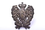 знак, Муромский 21-й пехотный полк, Российская Империя, начало 20-го века, 50.7 x 43 мм, 13.75 г...