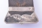 watch fob, LUS For diligence (Latvian Firefighter Union), silver, 875 standard, Latvia, 20-30ies of...
