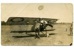 fotogrāfija, kara aviācijas lidotājs, Krievijas impērija, 20. gs. sākums, 16,6x10 cm...