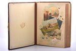 album for carton photographies, 17 lithographs by N. Karazin (title page + 16 album pages), Russia,...
