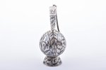 miniature jug, silver, "Caucasus", 84 standart, niello enamel, 1886-1896, 25.47 g, Vladikavkaz (Ordz...
