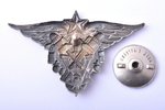 badge, Aviation technician of the Red Army Aircraft Maintenance School, USSR, 40ies of 20 cent., 36....