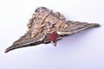 badge, Aviation technician of the Red Army Aircraft Maintenance School, USSR, 40ies of 20 cent., 36....