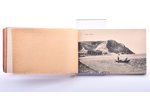 album, "Memories of Volga", Serie 1, Steamboat Docks, 15 postcards, in original publisher's artistic...