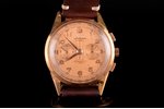 chronometer, "Lemania", Switzerland, gold, 750, 18 K standart, total weight of item without strap 35...