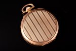 pocket watch, "Paul Buhre", Russia, Switzerland, gold, 56, 14 K standart, 73.80 g, 6.1 x 4.9 cm, Ø 4...