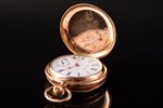 карманные часы, "Pery Watch Co", Российская империя, Швейцария, золото, 56, 14 K проба, 25.83 г, 4.6...