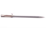 штык, K98, образец M1898/05, Первая Мировая война, общая длина 50 см, длина клинка 36.9 см, производ...