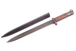 bayonet, VZ 24, total length 43.3 cm, blade length 29.9 cm, was used from 1923 until the end of the...