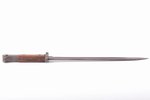 штык, VZ 24, общая длина 43.3 см, длина клинка 29.9 см, на вооружении с 1923 г. до окончания Второй...