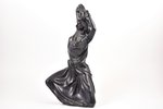 статуэтка, Индийский танец, фарфор, Рига (Латвия), СССР, авторская работа, автор модели - Римма Панц...