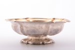 candy-bowl, silver, 84 standard, 391.15 g, gilding, 6,7 x 18.9 cm, by Yakov Wiberg, 1853, Moscow, Ru...