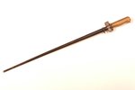 bayonet, brass handle Epee Lebel bayonet without hook quillon, model 1886/93/16, 3rd series, World W...