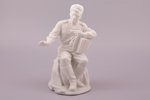 figurine, soldier Tyorkin, bisque, Riga (Latvia), USSR, Riga porcelain factory, molder - Prokopy Dob...