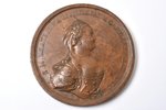 table medal, Catherine II, Russia, 1763, Ø 66 mm, 141.70 g...